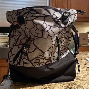 Floral Patterned Backpack